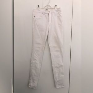 ONLY super skinny white jeans